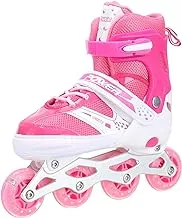 Sporty Roller Skate Shoes Size L - Pink