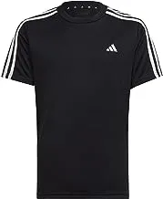 Adidas train essentials aeroready 3-stripes regular-fit t-shirt training t-shirts for boys