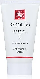 Rexol TM Retinol and C كريم مضاد للتجاعيد لبشرة مشرقة وحيوية 60 مل