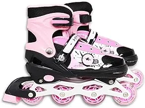 Sporty roller skate shoes size s - pink