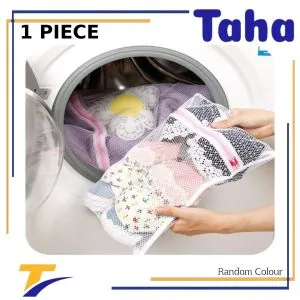 Taha Offer Mesh Laundry Bags With Zip Lock 1 Piece