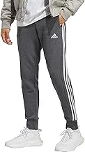 Adidas M 3S FT TC PT DGREYH/WHITE NOT SPORTS SPECIFIC PANTS (1/1) IC9408 for Men dark grey heather size M