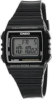 Casio Illuminator for Unisex - Digital Resin Band Watch - W-215H-1A, Quartz