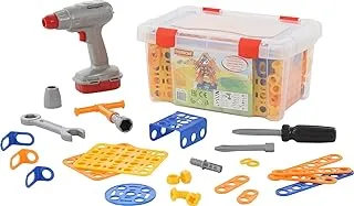 Polesie set-young engineer windmill construction toy set-196 pieces, multi colour