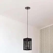 El rawda rl-tf-036 perforated decorative wood ceiling lamp - single - wooden