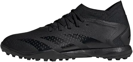 adidas mens PREDATOR ACCURACY.3 CBLACK/CBLACK/FTWWHT GW4639 FOOTBALL/SOCCER SHOES for Unisex Sneakers