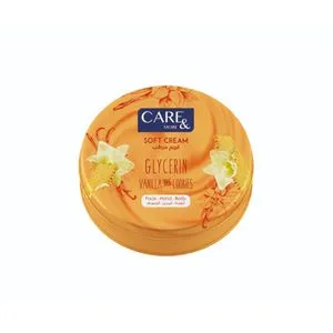 Care & More Soft Cream With Glycerin - Vanilla & Cookies - 75 ML