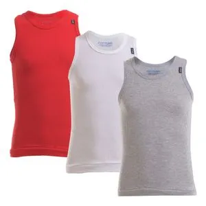 Cottonil Set OF Three Sleeveless Derby -  For Boy