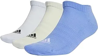 adidas Unisex Cushioned Low-Cut Socks 3 Pairs SOCKS for Unisex NO SHOW SOCKS