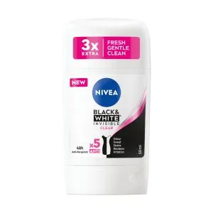 NIVEA Black & White Invisible Original Antiperspirant Stick For Women – 50ml