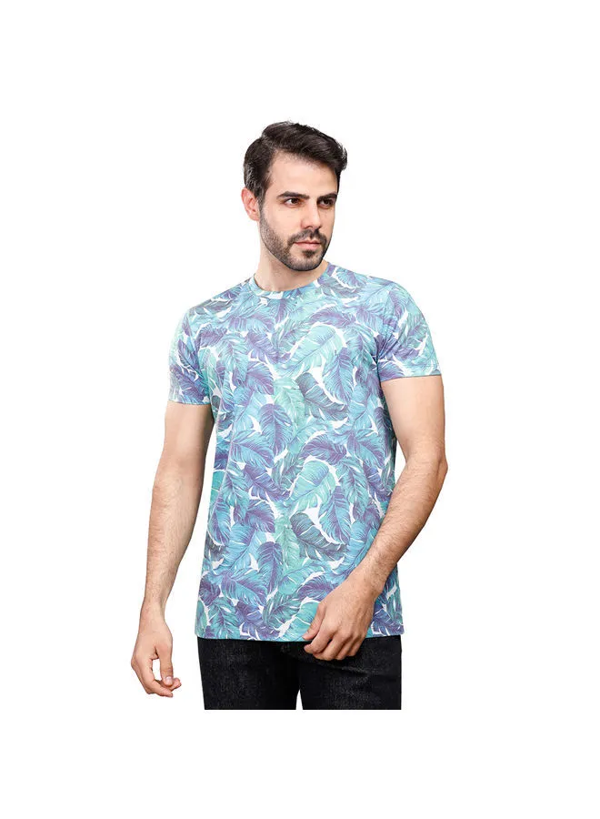 Coup Coup Printed T-Shirt For Men - Regular Fit - Multi Color