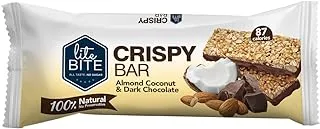 Lite Bite Crispy Bar - Almond Coconut Dark Chocolate - 20 g