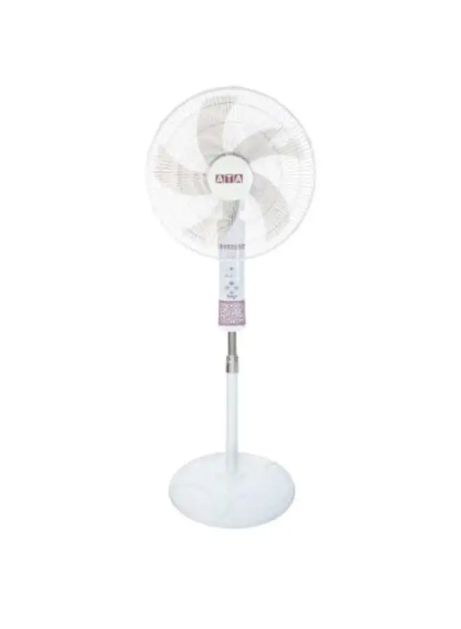 ATA 5-Blade 18 inch Turbo Pedestal Fan A-C 34 MXC1802 White