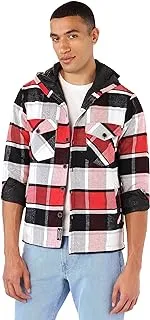 FIRE WOOD Mens Checks Hoodied Jacket Jacket