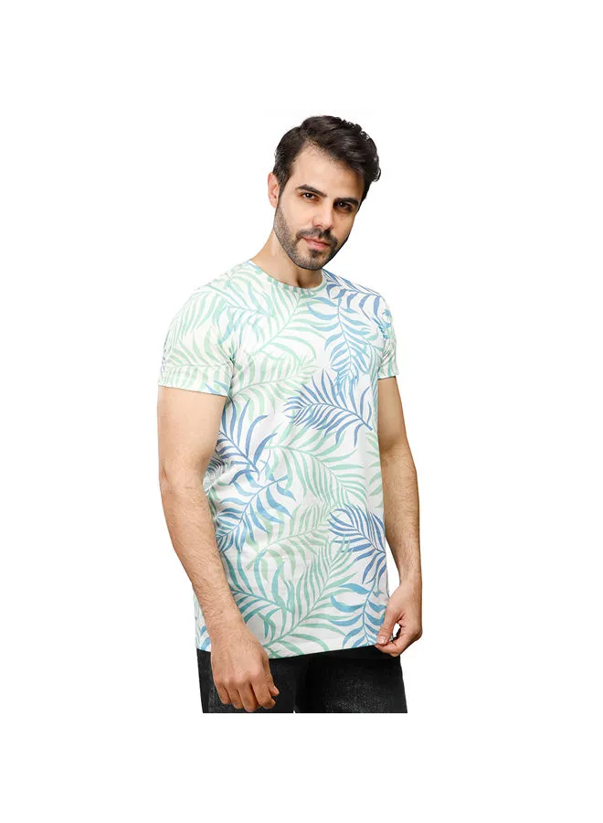 Coup Coup Printed T-Shirt For Men - Regular Fit - Multi Color