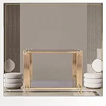 Kandil 40105084 stainless steel console table with pipes design - golden