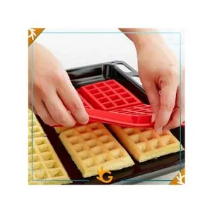 Rectangle Waffle Silicone Mold