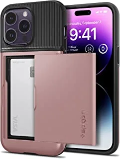 Spigen Slim Armor CS Case Designed for iPhone 14 Pro Max (2022) - Rose Gold