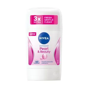 NIVEA Pearl & Beauty ستيك مضاد للتعرق للنساء بخلاصة اللؤلؤ - 50 مل