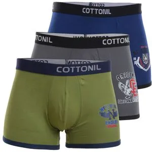 Cottonil Bundle Of Three Men Boxer Relax