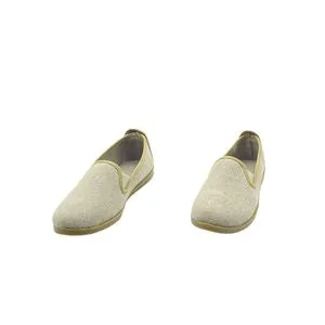 Squadra Canvas Comfortable Loafers For Women - Beige