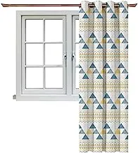 Naguib Selim M.C 230 s 3D Printed Curtain for Living Room and Bedroom, Multi Color, 280 * 140 cm