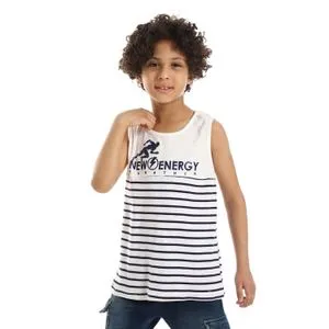 Caesar Boys Stripped Sportive Tank Top