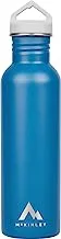 McKINLEY STAINLESS STEEL SINGLE SCREW Water Bottle, BLU PTRL, 0.75L, 276040