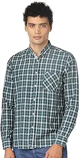 FIRE WOOD Mens Checks Shirt Shirt