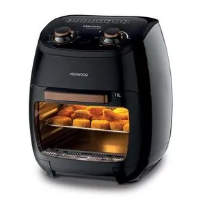 Kenwood Air Fryer Without Oil, 11 Liter, 2000 Watt, Black - HFP90