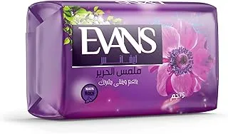 Evans silky touch soap bar pack of 4 pieces (one piece 65 grams)