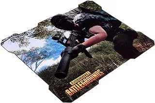 Generic Rubber Rectangle Gaming Mousepad With Soldier Design For Pc 30 * 25 CM - Multi Color