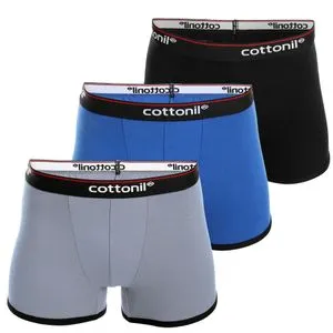 Cottonil Bundle OF (3) - Men Boxer Solid