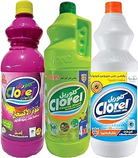 Clorel viba detergent bag 3-piece set, 1Kg