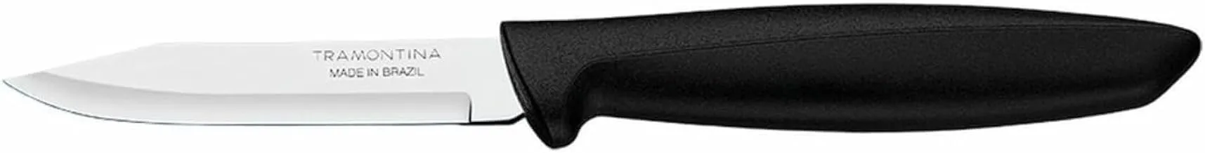 Tramontina 1880/23420/803 High Quality Plenus 3'' Vegetables Knife - Black