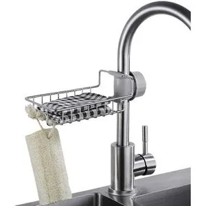 Faucet Sponge Holder For Kitchen Sink Organizer+ِTaha Bag Free