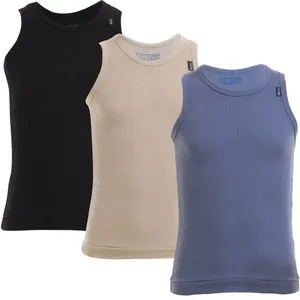 Cottonil Set OF Three Sleeveless Derby -  For Boy