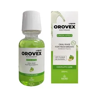 Macro Orovex - Mouthwash - Green Apple - 250ml