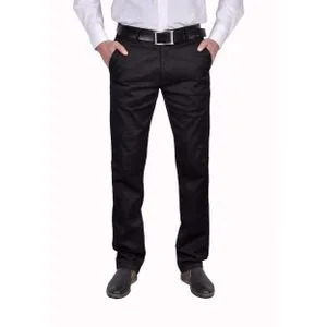 Jupiter Regular Gaberdine Pants - Black