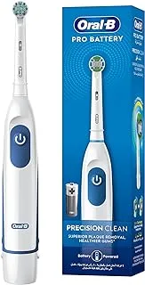 Oral-B Pro Battery Precision Clean ProCore Battery Powered Toothbrush, White