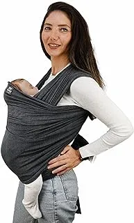 Petit Bebe Wrap carrier grey