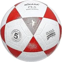 Mikasa football size 5 - white & red