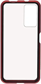 Fashion Case 360 Full Protection (Back & Front) Magnetic Case For HONOR X10 - Red