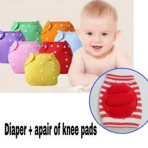 An Alternative To Pampers And Its Sizes Can Be Controlled + Knee Pads 1 Piece