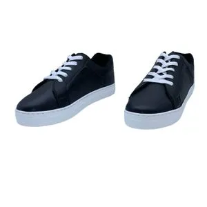 Hammer Faux Leather Casual Shoes For Men - Black