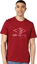 UMBRO MEN LARGE LOGO TEE Western