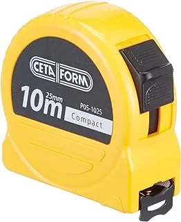 Ceta Form Compact Tape Measure 10 Mx25 mm - Multi Colour