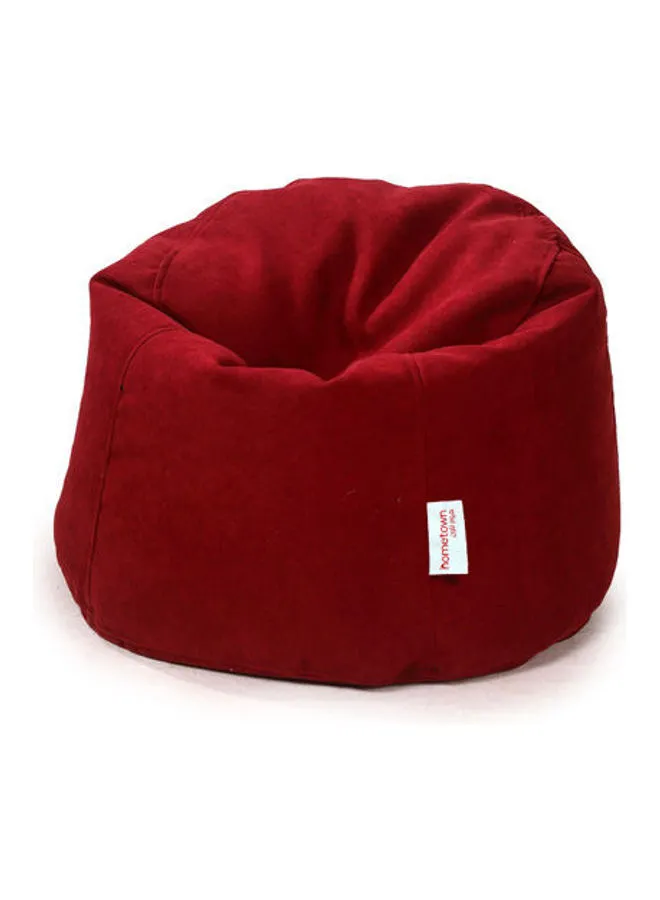 Hometown Sabia Plain-Regular  Beanbags Burgendy