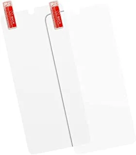 Tempered glass full screen protector with clear edges for nokia 7.2 6.3 inches set of 2 pieces - clear