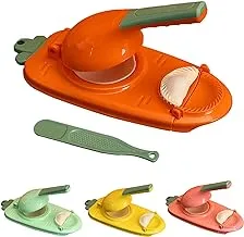 2023 New 2 In 1 Dumpling Maker, Dumpling Press, Dumpling Maker Machine, Multifunction Dumpling Mold Set, Dumplings Skin Artifact DIY Tool, Manual Dumpling Press Maker, Safety ABS Material